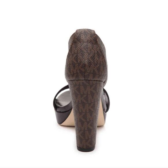 Michael Kors MK Logo Berkley Platform Sandal - Picture 4 of 12
